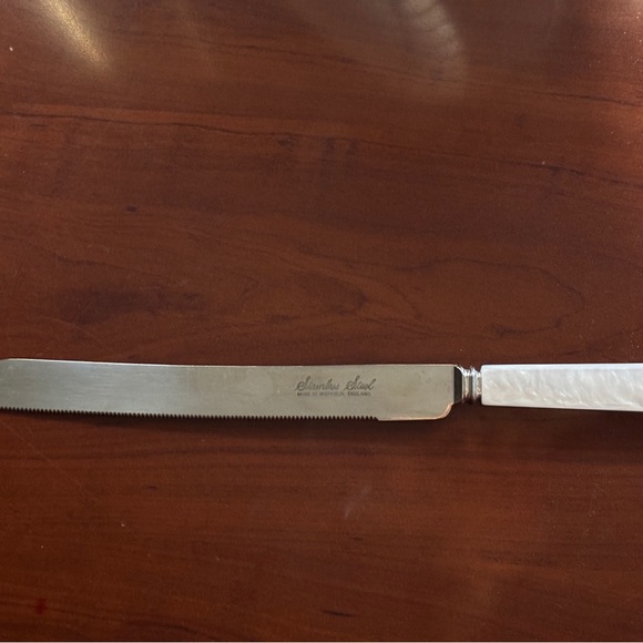 Vintage Bread Wedding Cake Knife - Picture 9 of 9